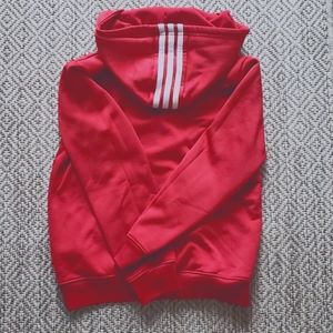 Boys Quarter Zip Adidas IU Hoodie